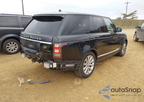 2016 Land Rover Range Rover 3.0L V6 Supercharged Hse z USA, uszkodzony, nr VIN SALGS2PF1GA316244